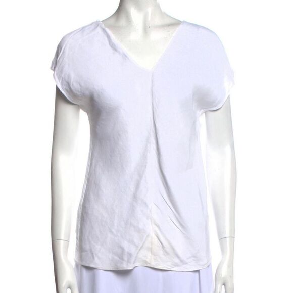 Helmut Lang Linen T-Shirt  - Picture 3 of 3